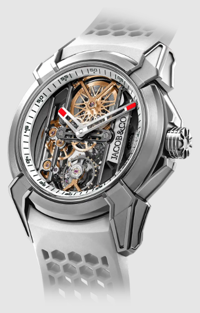 (image for) Jacob & Co epic x skeleton White EX110.20.AA.AI.A Replica watch